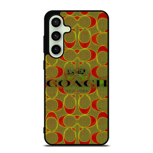 COACH NEW YORK LOGO GREEN RED ICON Samsung Galaxy S24 FE Case Cover COACH NEW YORK LOGO GREEN RED ICON Samsung Galaxy S24 FE Case Cover