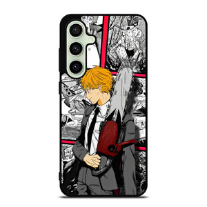 DENJI CHAINSAW MAN ANIME COLLAGE Samsung Galaxy S24 FE Case Cover DENJI CHAINSAW MAN ANIME COLLAGE Samsung Galaxy S24 FE Case Cover