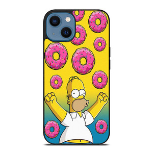 HOMER SIMPSONS DOUGHNUT  iPhone 14 Case Cover