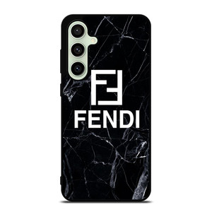 FENDI LOGO BLACK MARBLE Samsung Galaxy S24 FE Case Cover FENDI LOGO BLACK MARBLE Samsung Galaxy S24 FE Case Cover