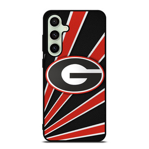 GEORGIA BULLDOGS FOOTBALL EMBLEM Samsung Galaxy S24 FE Case Cover