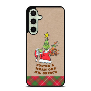 GRINCH CHRISTMAS CARTOON Samsung Galaxy S24 FE Case Cover