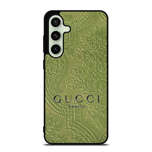 GUCCI BEAUTY GREEN CARVING Samsung Galaxy S24 FE Case Cover GUCCI BEAUTY GREEN CARVING Samsung Galaxy S24 FE Case Cover