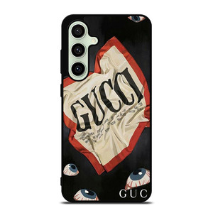 GUCCI LOGO EYES ART Samsung Galaxy S24 FE Case Cover GUCCI LOGO EYES ART Samsung Galaxy S24 FE Case Cover