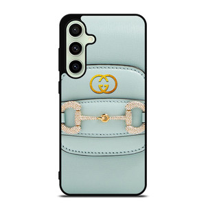 GUCCI LOGO LIGHT BLUE Samsung Galaxy S24 FE Case Cover GUCCI LOGO LIGHT BLUE Samsung Galaxy S24 FE Case Cover