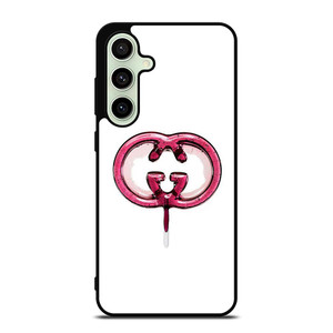 GUCCI LOGO MELTING CANDY ICON Samsung Galaxy S24 FE Case Cover GUCCI LOGO MELTING CANDY ICON Samsung Galaxy S24 FE Case Cover