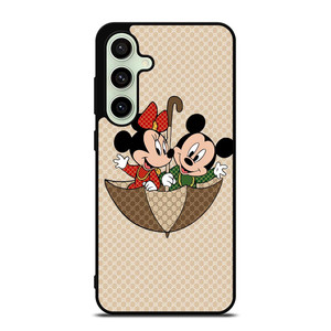 GUCCI MICKEY MINNIE MOUSE UMBRELLA Samsung Galaxy S24 FE Case Cover GUCCI MICKEY MINNIE MOUSE UMBRELLA Samsung Galaxy S24 FE Case Cover