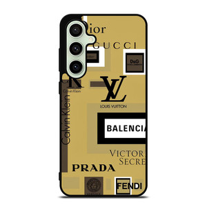 GUCCI VERSACE LOUISE VUITTON LV PRADA BALENCIAGA Samsung Galaxy S24 FE Case Cover GUCCI VERSACE LOUISE VUITTON LV PRADA BALENCIAGA Samsung Galaxy S24 FE Case Cover