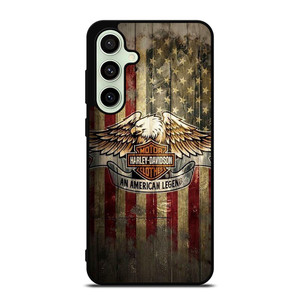 HARLEY DAVIDSON AMERICAN LEGEND WOODEN LOGO Samsung Galaxy S24 FE Case Cover HARLEY DAVIDSON AMERICAN LEGEND WOODEN LOGO Samsung Galaxy S24 FE Case Cover