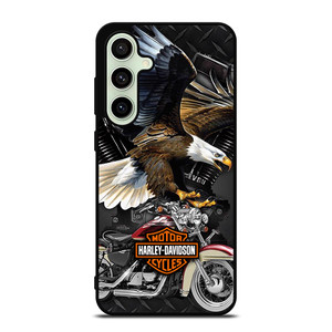 HARLEY DAVIDSON EAGLE METAL LOGO Samsung Galaxy S24 FE Case Cover HARLEY DAVIDSON EAGLE METAL LOGO Samsung Galaxy S24 FE Case Cover
