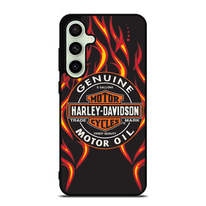 HARLEY DAVIDSON GENUINE MOTOR OIL BADGE Samsung Galaxy S24 FE Case Cover HARLEY DAVIDSON GENUINE MOTOR OIL BADGE Samsung Galaxy S24 FE Case Cover