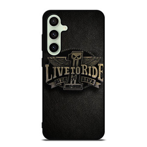 HARLEY DAVIDSON LIVE TO RIDE Samsung Galaxy S24 FE Case Cover HARLEY DAVIDSON LIVE TO RIDE Samsung Galaxy S24 FE Case Cover