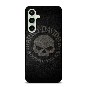HARLEY DAVIDSON LOGO LEATHER Samsung Galaxy S24 FE Case Cover HARLEY DAVIDSON LOGO LEATHER Samsung Galaxy S24 FE Case Cover