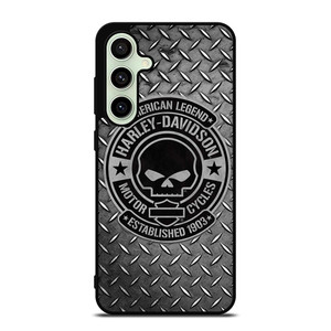 HARLEY DAVIDSON MOTORCYCLES COMPANY SKULL LOGO 1903 Samsung Galaxy S24 FE Case Cover HARLEY DAVIDSON MOTORCYCLES COMPANY SKULL LOGO 1903 Samsung Galaxy S24 FE Case Cover