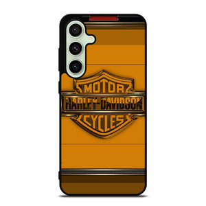 HARLEY DAVIDSON MOTORCYCLES LOGO YELLOW Samsung Galaxy S24 FE Case Cover HARLEY DAVIDSON MOTORCYCLES LOGO YELLOW Samsung Galaxy S24 FE Case Cover