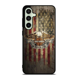HARLEY DAVIDSON MOTORCYCLES USA WOOD LOGO Samsung Galaxy S24 FE Case Cover HARLEY DAVIDSON MOTORCYCLES USA WOOD LOGO Samsung Galaxy S24 FE Case Cover
