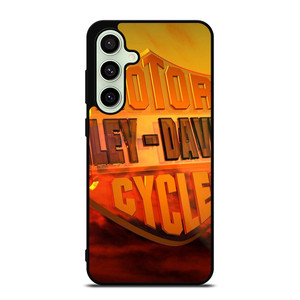 HARLEY DAVIDSON ORANGE LOGO Samsung Galaxy S24 FE Case Cover HARLEY DAVIDSON ORANGE LOGO Samsung Galaxy S24 FE Case Cover