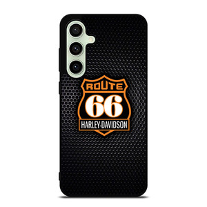 HARLEY DAVIDSON ROUTE 66 LOGO BADGE Samsung Galaxy S24 FE Case Cover HARLEY DAVIDSON ROUTE 66 LOGO BADGE Samsung Galaxy S24 FE Case Cover