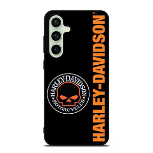 HARLEY DAVIDSON SKULL BADGE Samsung Galaxy S24 FE Case Cover HARLEY DAVIDSON SKULL BADGE Samsung Galaxy S24 FE Case Cover