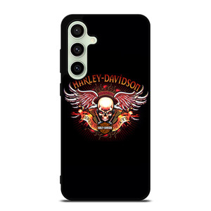 HARLEY DAVIDSON WING SKULL LOGO Samsung Galaxy S24 FE Case Cover HARLEY DAVIDSON WING SKULL LOGO Samsung Galaxy S24 FE Case Cover