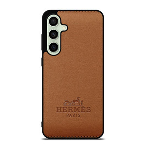 HERMES PARIS FASHION LOGO EMBLEM BROWN Samsung Galaxy S24 FE Case Cover HERMES PARIS FASHION LOGO EMBLEM BROWN Samsung Galaxy S24 FE Case Cover