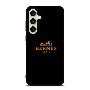 HERMES PARIS LOGO BLACK Samsung Galaxy S24 FE Case Cover HERMES PARIS LOGO BLACK Samsung Galaxy S24 FE Case Cover