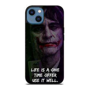 JOKER JOAQUIN PHOENIX QUOTES iPhone 14 Case Cover JOKER JOAQUIN PHOENIX QUOTES iPhone 14 Case Cover