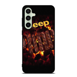 JEEP BURNING LOGO Samsung Galaxy S24 FE Case Cover