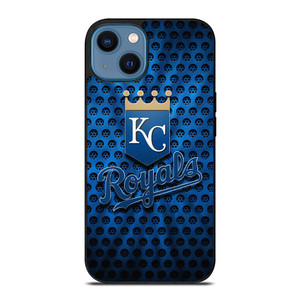 KANSAS CITY ROYALS METAL LOGO iPhone 14 Case Cover KANSAS CITY ROYALS METAL LOGO iPhone 14 Case Cover
