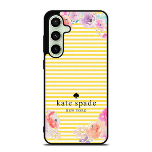 KATE SPADE NEW YORK FLORAL STRIPE Samsung Galaxy S24 FE Case Cover