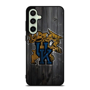 KENTUCKY WILDCATS UNIVERSITY WOOD LOGO Samsung Galaxy S24 FE Case Cover