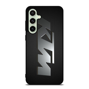 KTM CHROME LOGO CARBON Samsung Galaxy S24 FE Case Cover KTM CHROME LOGO CARBON Samsung Galaxy S24 FE Case Cover