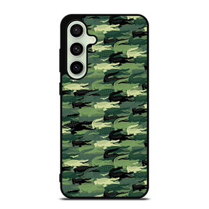 LACOSTE CAMO LOGO Samsung Galaxy S24 FE Case Cover LACOSTE CAMO LOGO Samsung Galaxy S24 FE Case Cover