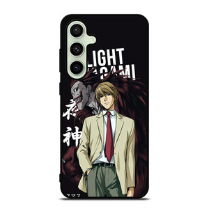 LIGHT YAGAMI DEATH NOTE Samsung Galaxy S24 FE Case Cover LIGHT YAGAMI DEATH NOTE Samsung Galaxy S24 FE Case Cover