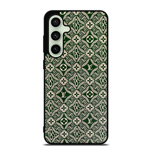 LOUIS VUITTON LOGO LV GREEN PATTERN SINCE 1854 Samsung Galaxy S24 FE Case Cover LOUIS VUITTON LOGO LV GREEN PATTERN SINCE 1854 Samsung Galaxy S24 FE Case Cover