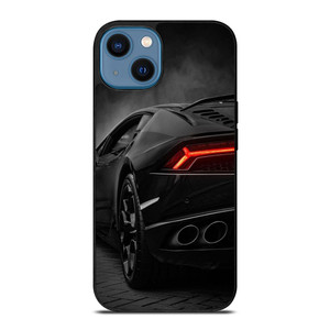 LAMBORGHINI HURACAN BLACK COOL iPhone 14 Case Cover LAMBORGHINI HURACAN BLACK COOL iPhone 14 Case Cover