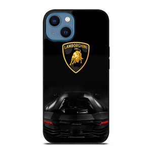 LAMBORGHINI HURACAN BLACK LOGO iPhone 14 Case Cover LAMBORGHINI HURACAN BLACK LOGO iPhone 14 Case Cover