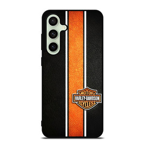 MARLEY DAVIDSON LOGO ON LEATHER Samsung Galaxy S24 FE Case Cover MARLEY DAVIDSON LOGO ON LEATHER Samsung Galaxy S24 FE Case Cover