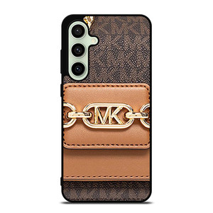 MICHAEL KORS MK LOGO BROWN SHOULDER BAG Samsung Galaxy S24 FE Case Cover MICHAEL KORS MK LOGO BROWN SHOULDER BAG Samsung Galaxy S24 FE Case Cover