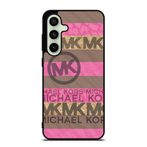 MICHAEL KORS PINK STRIP LOGO Samsung Galaxy S24 FE Case Cover MICHAEL KORS PINK STRIP LOGO Samsung Galaxy S24 FE Case Cover