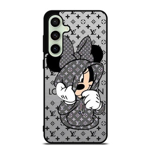 MINNIE MOUSE DISNEY FEAT LOUIS VUITTON LV GRAY Samsung Galaxy S24 FE Case Cover MINNIE MOUSE DISNEY FEAT LOUIS VUITTON LV GRAY Samsung Galaxy S24 FE Case Cover