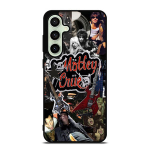 MOTLEY CRUE BAND COLLAGE Samsung Galaxy S24 FE Case Cover MOTLEY CRUE BAND COLLAGE Samsung Galaxy S24 FE Case Cover