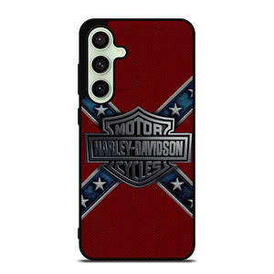 MOTORCYCLE HARLEY DAVIDSON LOGO RED Samsung Galaxy S24 FE Case Cover MOTORCYCLE HARLEY DAVIDSON LOGO RED Samsung Galaxy S24 FE Case Cover