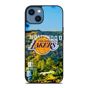 LOS ANGELES LAKERS HOLLYWOOD SIGN iPhone 14 Case Cover LOS ANGELES LAKERS HOLLYWOOD SIGN iPhone 14 Case Cover