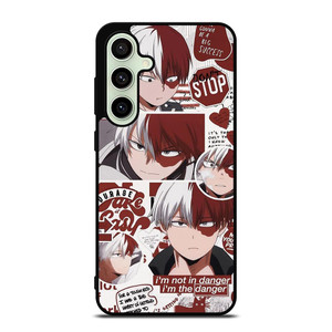 MY HERO ACADEMIA SHOTO TODOROKI QUOTE Samsung Galaxy S24 FE Case Cover MY HERO ACADEMIA SHOTO TODOROKI QUOTE Samsung Galaxy S24 FE Case Cover