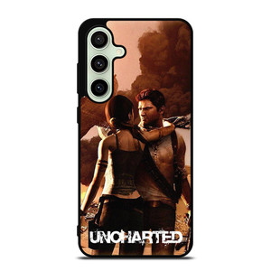 NATHAN DRAKE LARA CROFT UNCHARTED Samsung Galaxy S24 FE Case Cover NATHAN DRAKE LARA CROFT UNCHARTED Samsung Galaxy S24 FE Case Cover