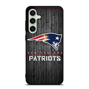 NEW ENGLAND PATRIOTS NFL WOOD LOGO Samsung Galaxy S24 FE Case Cover
