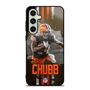 NICK CHUBB CLEVELAND BROWNS NFL 2 Samsung Galaxy S24 FE Case Cover NICK CHUBB CLEVELAND BROWNS NFL 2 Samsung Galaxy S24 FE Case Cover