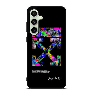 OFF WHITE LOGO JUST DO IT NIKE Samsung Galaxy S24 FE Case Cover OFF WHITE LOGO JUST DO IT NIKE Samsung Galaxy S24 FE Case Cover