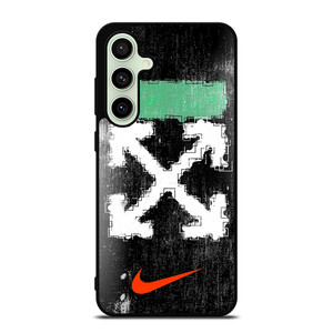 OFF WHITE NIKE LOGO Samsung Galaxy S24 FE Case Cover OFF WHITE NIKE LOGO Samsung Galaxy S24 FE Case Cover